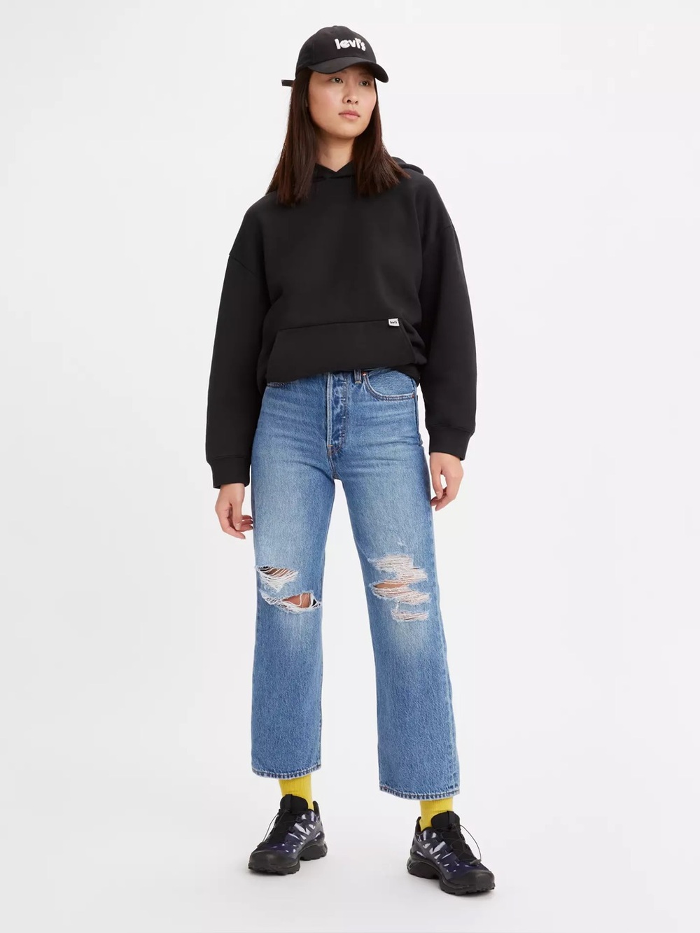 Levi’s Ribcage Straight Ankle Size 30